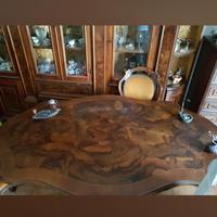 TAVOLO LEGNO LAVORATO 
