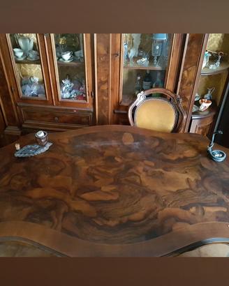 TAVOLO LEGNO LAVORATO 