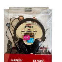 Kraun ET7500 Cuffie - Nero
