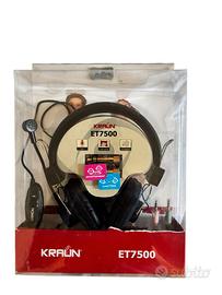 Kraun ET7500 Cuffie - Nero
