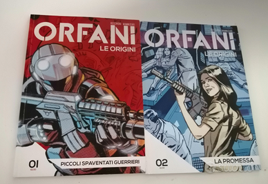 Fumetti ORFANI 1 e 2 le origini