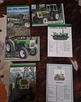 brochure trattori agrifull gommati cingolati