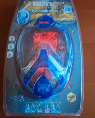 maschera snorkeling taglia S/M