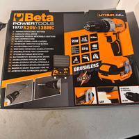 Kit trapano avvitatore a percussione 20V BRUSHLESS