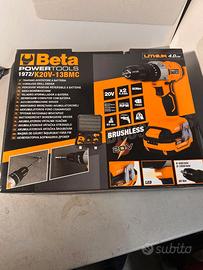 Kit trapano avvitatore a percussione 20V BRUSHLESS