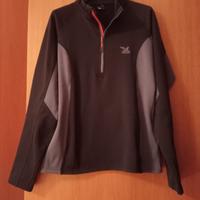 Felpa pile Salewa donna/unisex taglia M-L nera