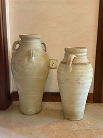 Coppia di anfore in terracotta antiche / vintage