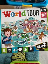 Puzzle gigante world tour