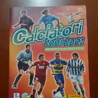album calciatori panini 2001-02 completo