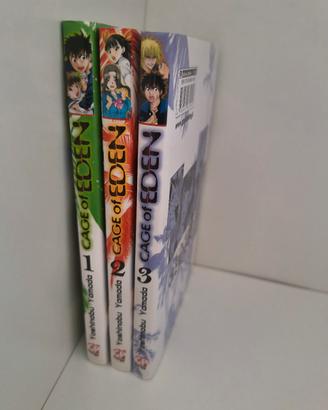 Cage of Eden Vol 1-3 - Manga