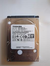 Toshiba 1TB hard disk 2.5 portatile