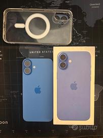 iPhone 16 Plus 128GB – Blu Oltremare