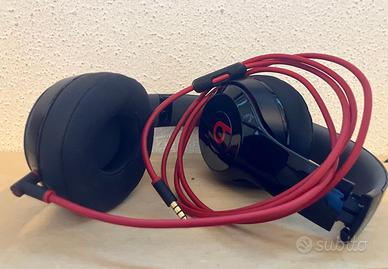 🎧 BEATS Solo 2 (Wired) Glossy Black ✨ NUOVE