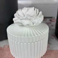 Contenitore in gesso ceramico