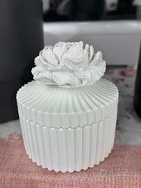 Contenitore in gesso ceramico