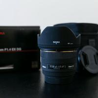 Obiettivo Sigma 50 mm F1.4 EX DG HSM attacco Canon