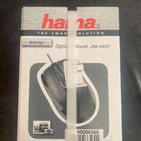 Mouse PC Hama mai aperto con sensore ottico