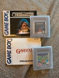 Giochi gameboy nintendo con manuali