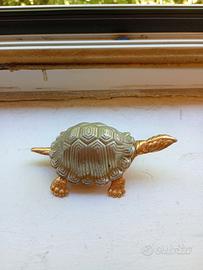 ornamento vintage a forma di tartaruga 