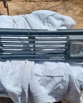 mascherina anteriore fiat uno panda