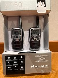 Midland walkie talkie xt50 libero  uso