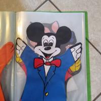 Marionette da mano Disney in vinile anni 70(10 pz)