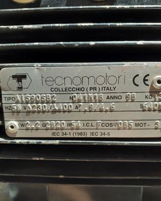 Motore asincrono trifase