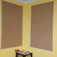 bacheca in sughero 2 Lavagne in sughero 200x120 cm