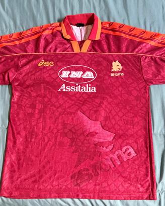 Maglia storica Roma asics 95/96