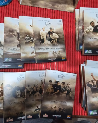 RUGBY MONDIALE DVD COLLEZIONE COMPLETA