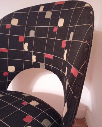 Poltrona Cocktail Thonet, anni 50, 
