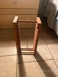 Porta cd in legno