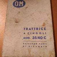catalogo ricambi trattrice a cingoli mod.35/40C