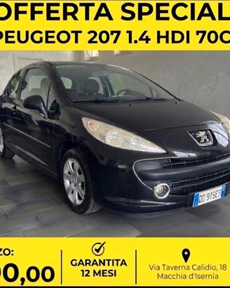 Peugeot 207 1.4 HDi 70CV