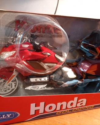 Honda Goldwing 1.8 Welly 1/12 nuovo 