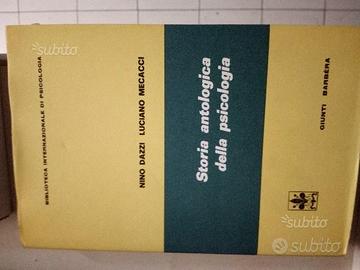 Storia antologica della psicologia