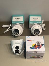 Kit 3 Telecamere IP – 2x ASECAM 8MP + 1x UNV 4MP