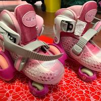 Pattini a rotelle da bambina