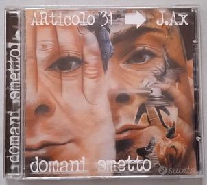 CD Articolo 31 "Domani Smetto" 2002