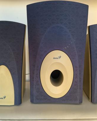 casse e subwoofer Genius