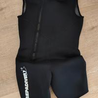 Sottomuta / Shorty Sepadiver 5 mm con Cappuccio