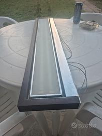 lampadario più lampade a piede 