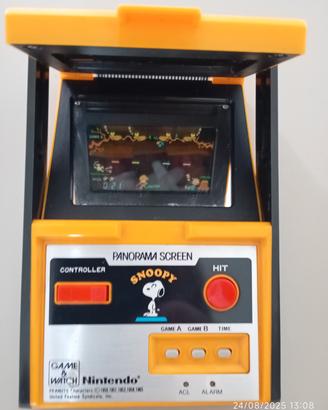 Nintendo - GAME&WATCH Panorama Screen SNOOPY 1983