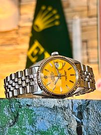 Rolex Datejust Custum Watch Dial Yellow