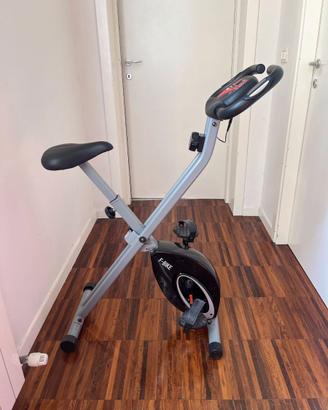 Ultrasport F-Bike Cyclette da casa pieghevole