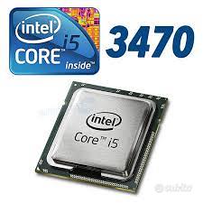 Processore cpu i5-3470 3.2 ghz computer pc
