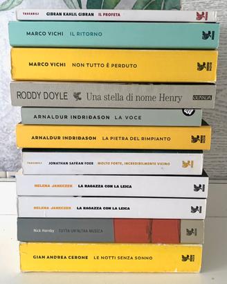 11 libri edizioni Guanda
