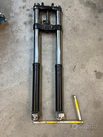 Forcelle x moto complete di  piastra