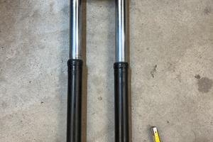 Forcelle x moto complete di  piastra