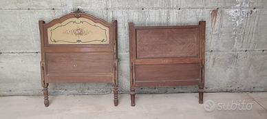 Testiera in legno vintage anni "20